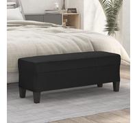 vidaXL Panca Nera 100x35x41 cm in Similpelle