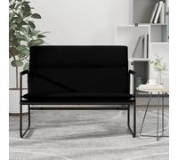 vidaXL Panca Nera 100x64x80 cm in Similpelle