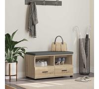 vidaXL Panca per ingresso Rovere Sonoma 80 x 38 x 46 cm
