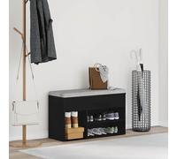 vidaXL Panca per scarpe 80 x 30 x 45 cm Legno ingegnerizzato