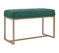 Panca 80 cm in Velluto Verde