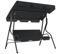 VIDAXL - Panchina a Dondolo da Giardino Antracite 170x110x153 cm
