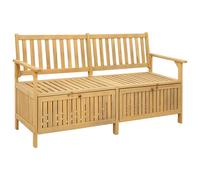 vidaXL Panchina con contenitore 2 -Seater 148 x 63 x 84 cm