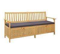 vidaXL Panchina con contenitore 2 -Seater 170 x 63 x 84 cm