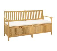 vidaXL Panchina con contenitore 2 -Seater 170 x 63 x 84 cm