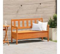 vidaXL Panchina da esterno Marrone 119 x 76 x 44cm