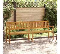 vidaXL Panchina da esterno Naturale 220 x 55,5 x 90 cm