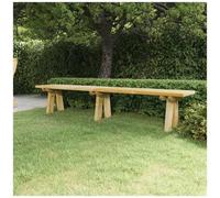 vidaXL Panchina da Giardino 220 cm in Massello di Pino Impregnato