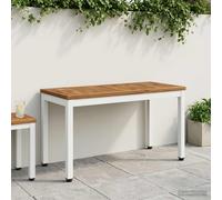 vidaXL Panchina da giardino 80,5 x 35 x 45 cm Legno di Acacia Massello