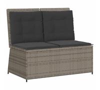 vidaXL Panchina da Giardino - Arredo Esterno, Seduta per Patio, reclinabile. Mobili Moderni per Lounge, terrazza e Giardino, Versatili.