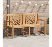 vidaXL Panchina da giardino Marrone 150 x 60 x 90 cm