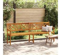 vidaXL Panchina da giardino Marrone 220 x 56 x 90cm