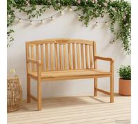 vidaXL Panchina in legno intagliata a mano 114 x 60,5 x 95 cm
