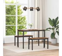vidaXL panchina Legno vecchio 80 x 35 x 45 cm Legno ingegnerizzato