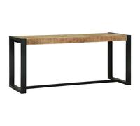 vidaXL Panchina Marrone 100 x 35 x 45 cm Legno massello di mango