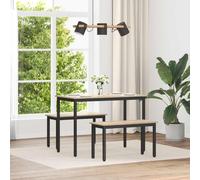 vidaXL panchina Sonoma 80 x 35 x 45 cm Legno multistrato