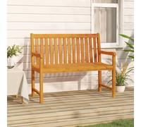 vidaXL Panchine da giardino 1-Numero di posti 110 x 55,5 x 90 cm
