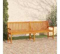 vidaXL Panchine da giardino 1-Numero di posti 219 x 55,5 x 90 cm