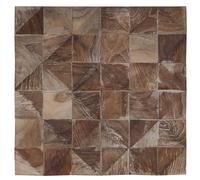 vidaXL Pannelli da parete 11 pz Bianco sbiancato 30 x 30 x 1,7 cm