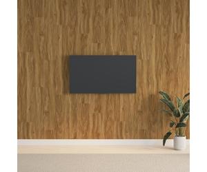 vidaXL Pannelli da Parete Effetto Legno Marrone PVC 2,06 m²