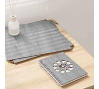 vidaXL Pannelli decorativi 12 pcs Grigio Sonoma 30 x 30 x 0.27 cm