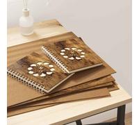 vidaXL Pannelli decorativi 50 pcs Rovere fumé 30 x 42 x 0.27 cm