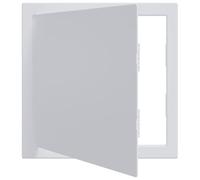 vidaXL Pannelli di Accesso Bianco 35 x 35 cm Plastica ABS | Leggero e facile da trasferire, Plastica dura e impermeabile, Opaca, niente riflessi