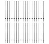 vidaXL Pannelli Fencing Grigi 100 x 1,5 m in Acciaio Verniciato per Giardini, terrazze, recinzioni, Barriere Esterne, schermi paesaggistici e divisioni del Cortile