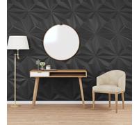 vidaXL Pannelli Murali 12 pz Neri 50x50 cm XPS 3 m² Stella