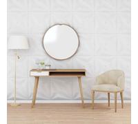 vidaXL Pannelli Murali 24 pz Bianchi 50x50 cm EPS 6 m² Stella