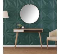 vidaXL Pannelli Murali 24 pz Verdi 50x50 cm XPS 6 m² Stella