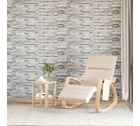 vidaXL Pannelli Murali 3D 14 pz Grigio Chiaro 100x25 cm EPS