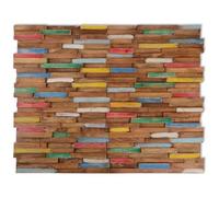 VIDAXL - Pannelli per Pareti 10 pz 1,03 m in Legno Massello di Teak
