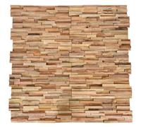 VIDAXL - Pannelli per Pareti 10 pz 1,08 m in Legno Massello di Teak