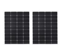 vidaXL Pannelli Solari 3 pz Alluminio