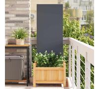vidaXL Pannello Decorativo da Giardino Altro Antracite 50 x 140 cm