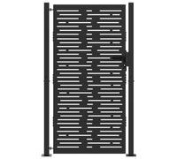 vidaXL Porta esterna - Pannello decorativo per il tuo giardino, barriera alla moda e separatore del paesaggio, che offre un facile accesso