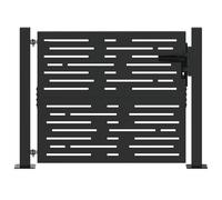 vidaXL Pannello decorativo per cancello esterno, ingresso da giardino, sistema di recinzione moderno per sicurezza, barriera artistica, divider di paesaggi, filo di accesso per l'ingresso