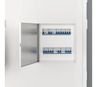 vidaXL Pannello di Accesso Bianco 50 x 50 cm Acciaio