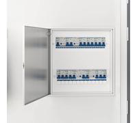 vidaXL Pannello di Accesso 60 x 60 cm in acciaio verniciato bianco con finitura opaca, superficie liscia e meccanismo di chiusura sicuro. Adatto per uso interno ed esterno. Facile da montare, basta