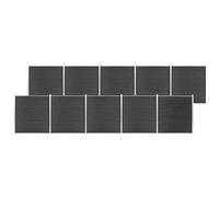 VIDAXL - Pannello Di Recinzione In Wpc 1737x186 Cm Grigio