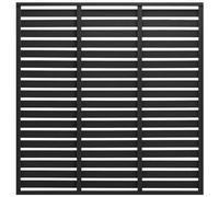 VIDAXL - Pannello di Recinzione in WPC 180x180 cm Nero