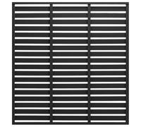 vidaXL Pannello di Recinzione in WPC 180x180 cm Nero