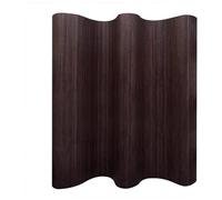 vidaXL - Pannello Divisore per la Stanza Bamb Marrone Scuro 250x165 cm