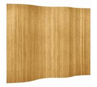 Pannello divisore per la stanza in bambù naturale 250x165 cm