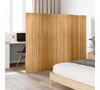 Pannello divisore per la stanza in bambù naturale 250x165 cm