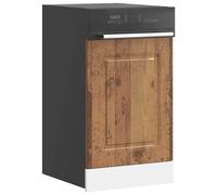 vidaXL Pannello Lavastoviglie Kalmar Legno Antico 45x1,5x67 cm