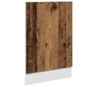 vidaXL Pannello Lavastoviglie Legno Antico 45x3x67 cm in Truciolato, Pannello, Pannello Frontale, Pannello Porta Anteriore lavastoviglie