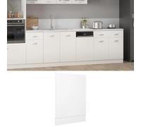 vidaXL Pannello Lavastoviglie “Lyon” Bianco 45x3x67 cm