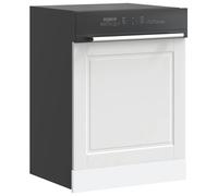 vidaXL Pannello Lavastoviglie Porto Bianco 60x1,5x67 cm in Truciolato